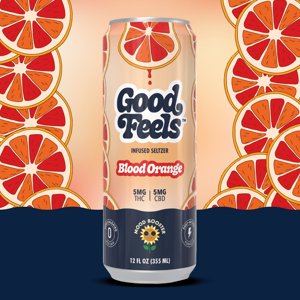 Blood Orange THC Drink - Good Feels