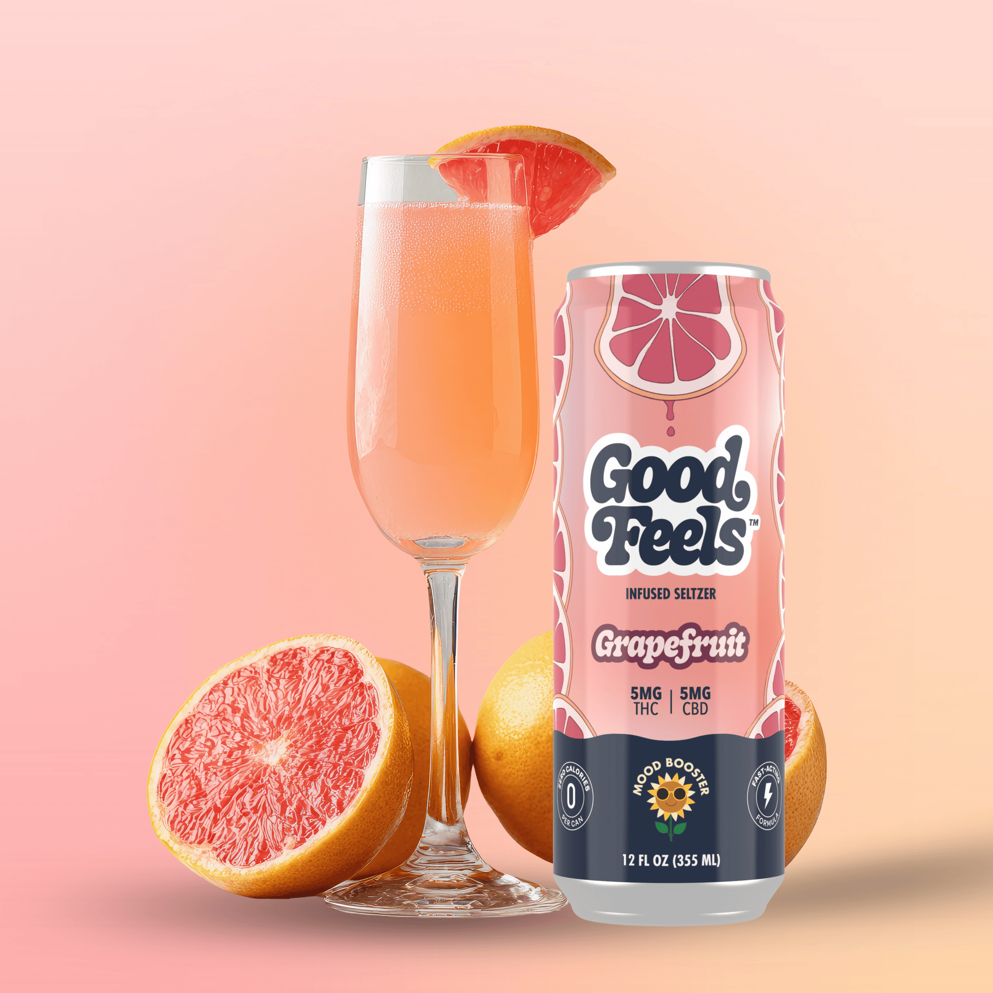 Grapefruit THC Drink - Good Feels