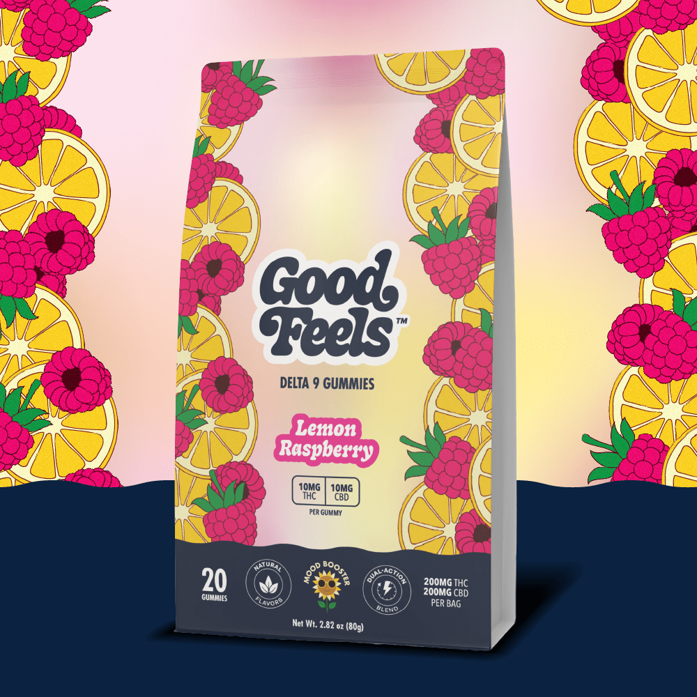 Lemon Raspberry Gummies - Good Feels