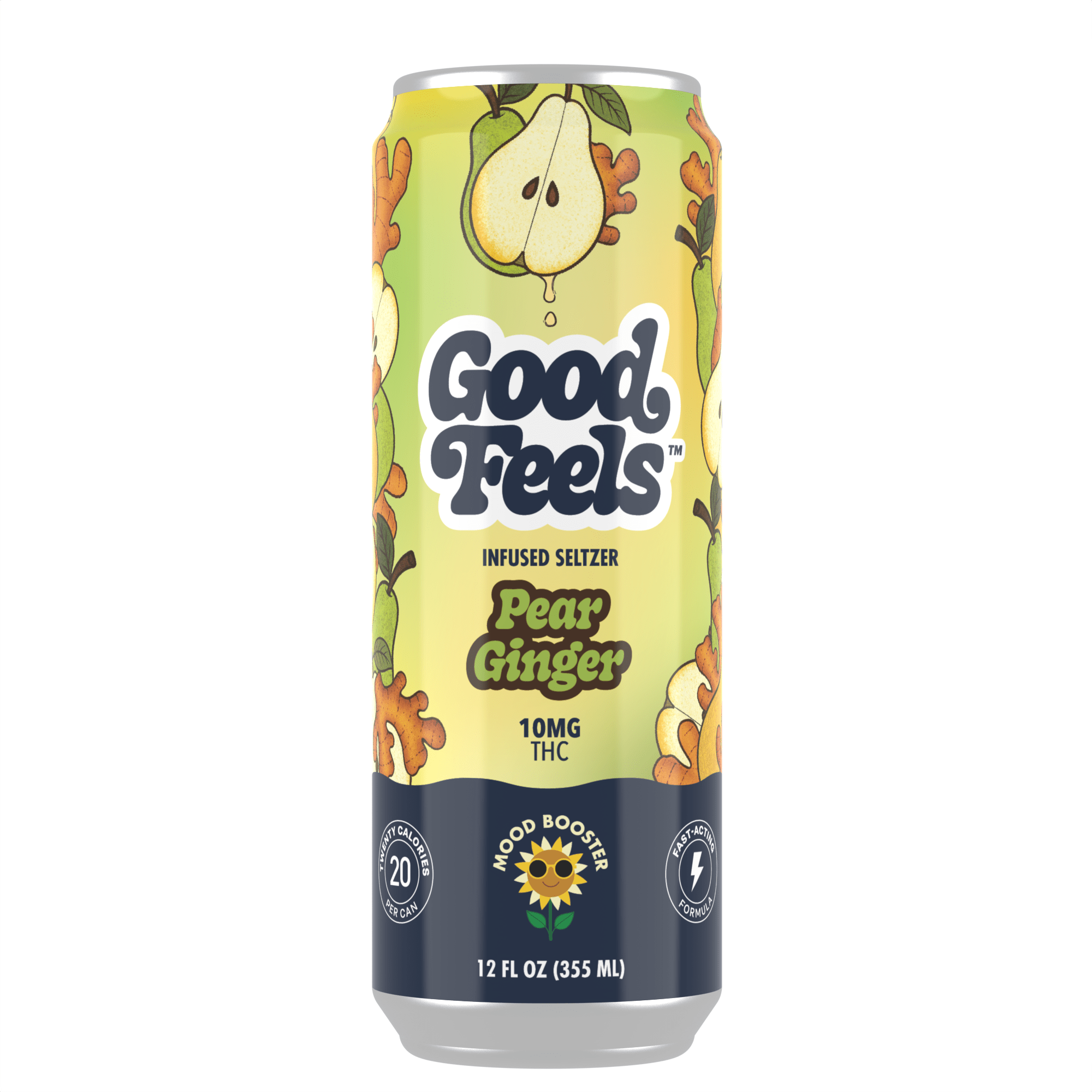Pear Ginger THC Drink - Good Feels