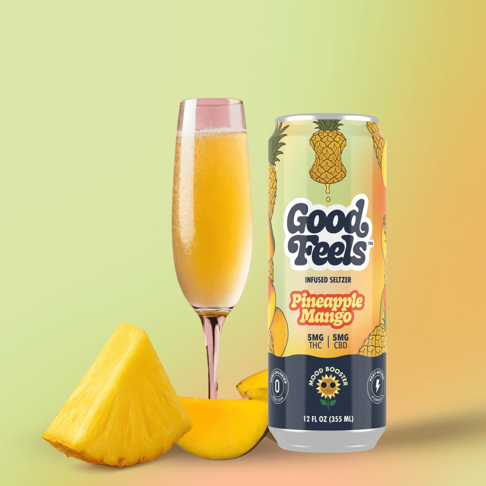 Pineapple Mango THC Drink - Good Feels