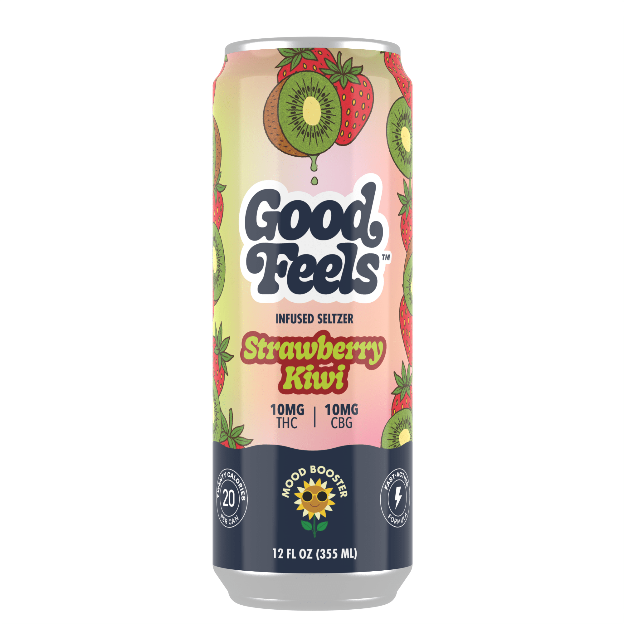 Strawberry Kiwi THC Drink - Good Feels