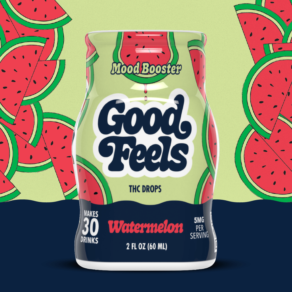 Watermelon THC Beverage Enhancer - Good Feels